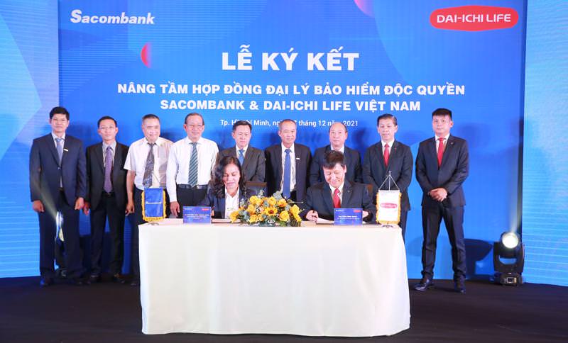 Dai-ichi Life Việt Nam và Sacombank nâng tầm hợp đồng đại lý bảo hiểm độc quyền...