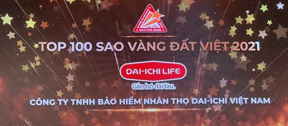 Dai-ichi Life Việt Nam vinh dự nhận giải thưởng “Sao Vàng đất Việt năm 2021”...