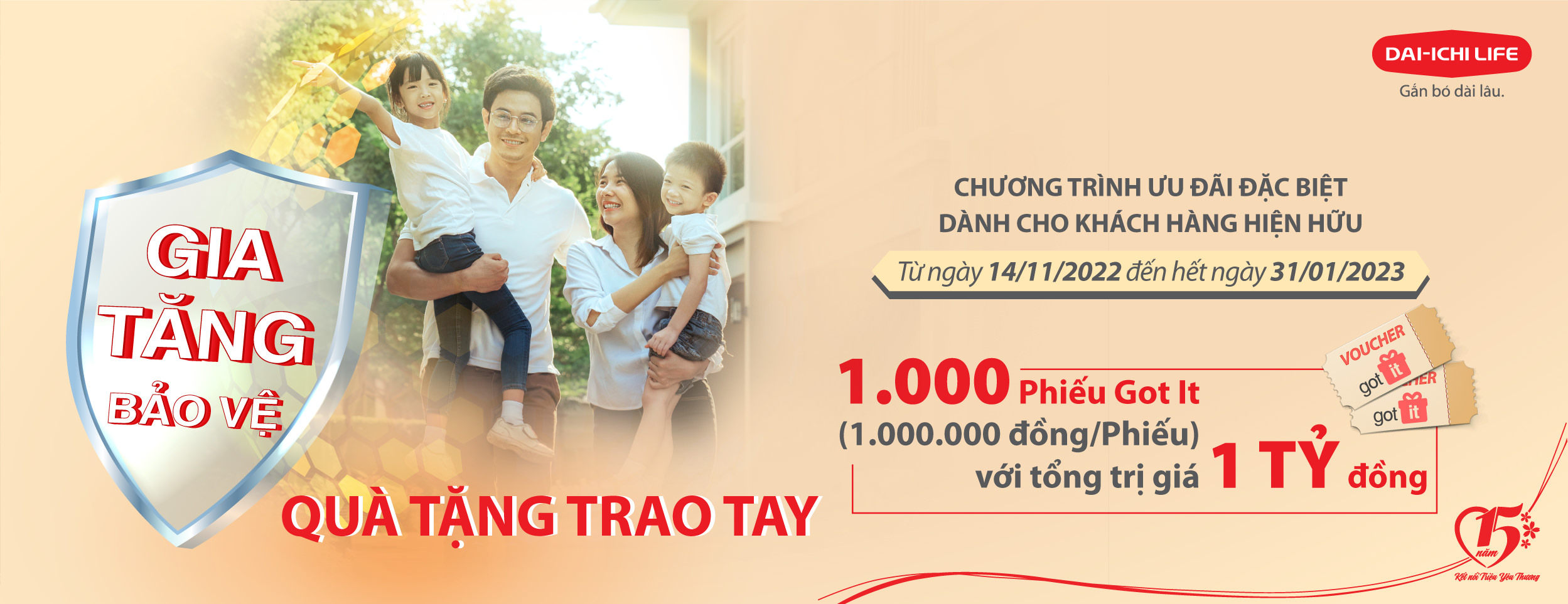 Dai-ichi Life Việt Nam triển khai Chương trình Ưu đãi đặc biệt “Gia tăng bảo vệ, Quà tặng trao tay”...